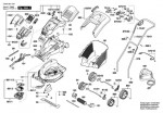 Bosch 3 600 H81 E71 ROTAK 34 LI Lawnmower Spare Parts